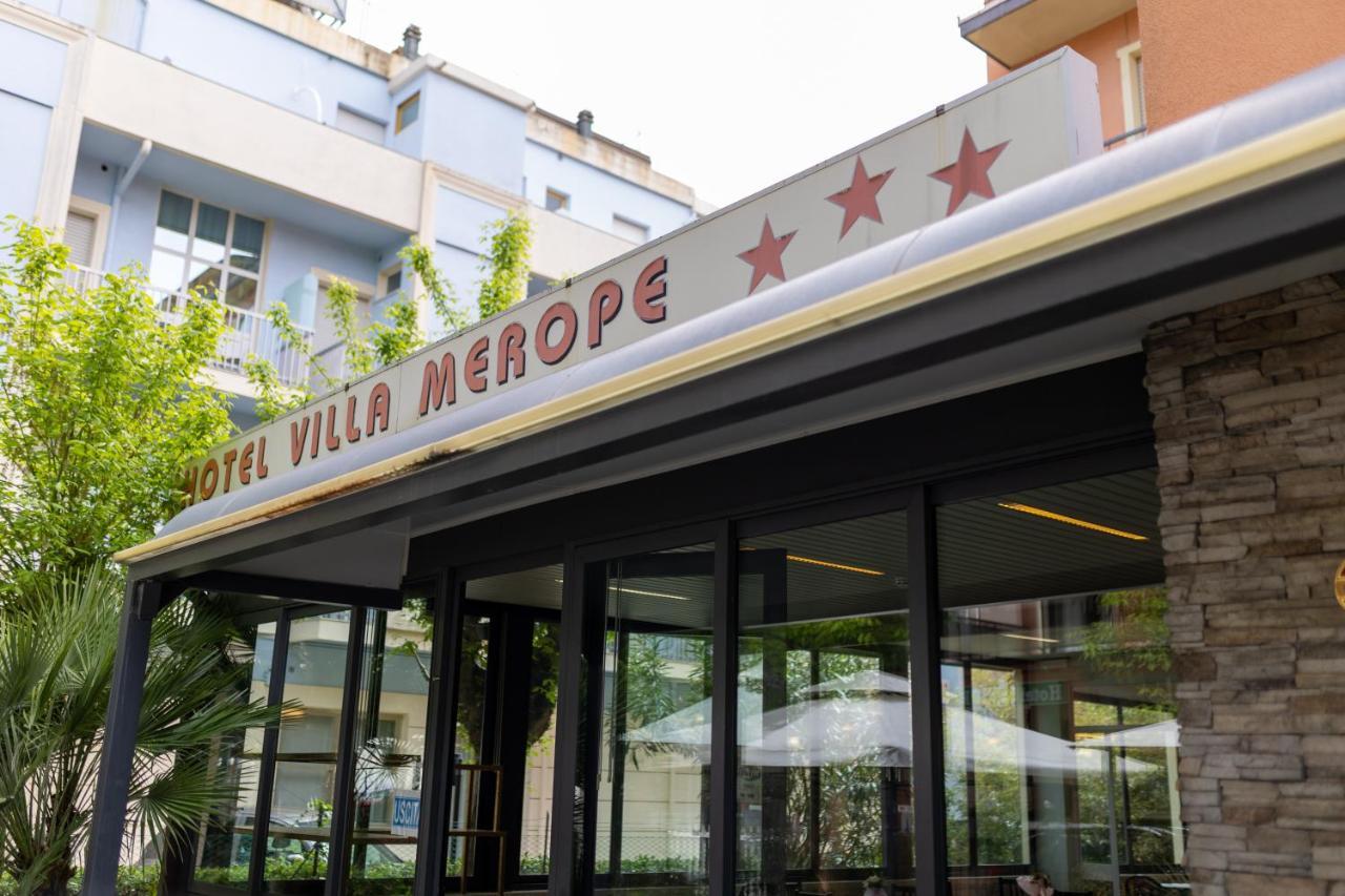 Hotel Villa Merope Rímini Exterior foto